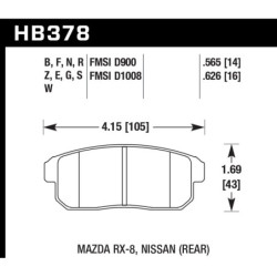 Hawk Brake Pad - HPS 5.0
