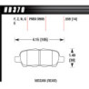 Hawk Brake Pad - DTC-60 (14 mm)
