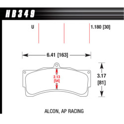 Hawk Brake Pad - ER-1