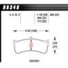 Hawk Brake Pad - DTC-60 (29 mm)