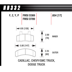 Hawk Brake Pad - LTS