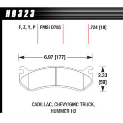 Hawk Brake Pad - LTS