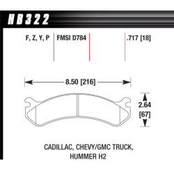 Hawk Brake Pad - LTS