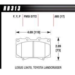 Hawk Brake Pad - LTS