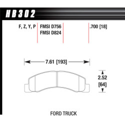 Hawk Brake Pad - LTS