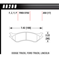 Hawk Brake Pad - LTS