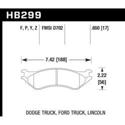 Hawk Brake Pad - HPS 5.0