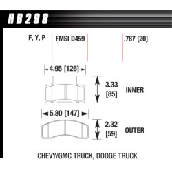 Hawk Brake Pad - LTS
