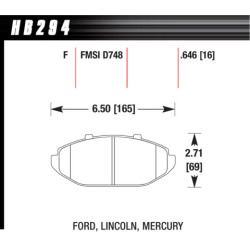 Hawk Brake Pad - HPS
