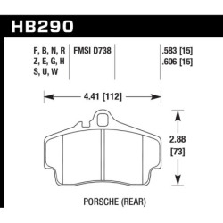 Hawk Brake Pad - HPS 5.0