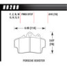 Hawk Brake Pad - HT-10 (16 mm)