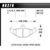 Hawk Brake Pad - HT-10 (12 mm)