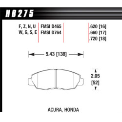 Hawk Brake Pad - HT-10