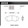 Hawk Brake Pad - DTC-60 (17 mm)