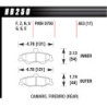 Hawk Brake Pad - HT-10 (17 mm)