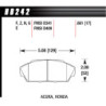 Hawk Brake Pad - DTC-60 (17 mm)