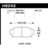 Hawk Brake Pad - HPS 5.0