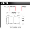 Hawk Brake Pad - HT-10 (16 mm)