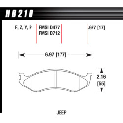 Hawk Brake Pad - LTS