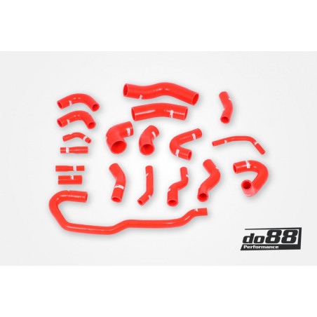 Audi RS6 C5 2002-2004 Durites de refroidissement Rouge