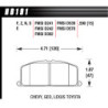 Hawk Brake Pad - Blue 9012 (15 mm)