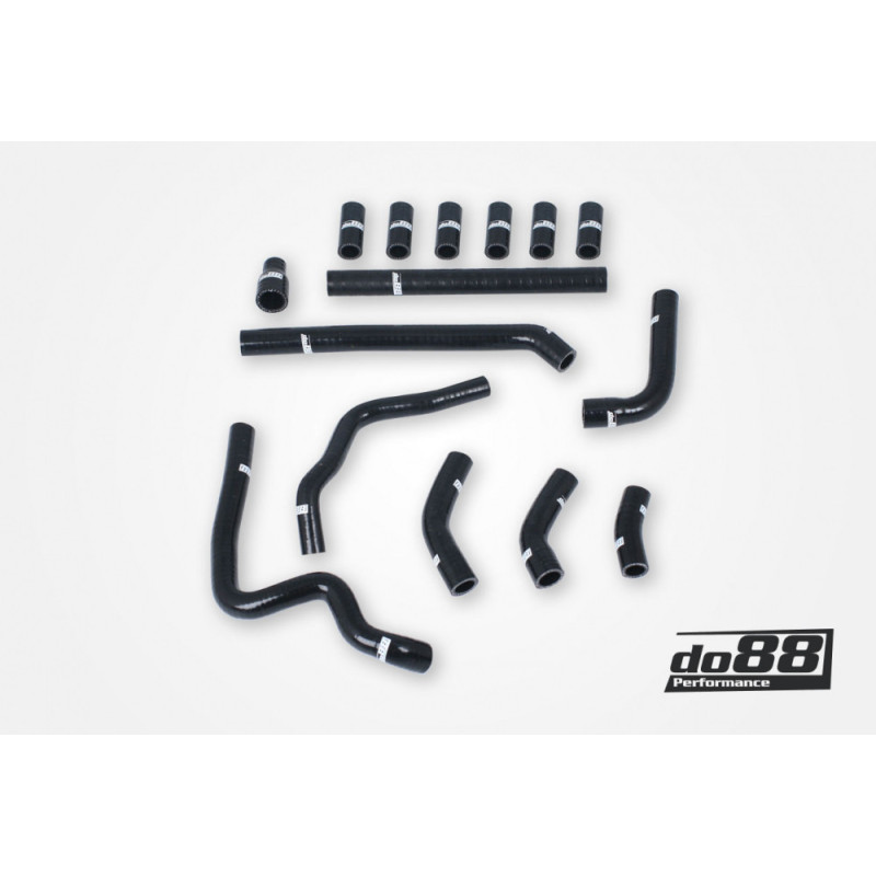 Audi RS6 C5 2002-2004 Durites de ventilation de carter moteur Noir