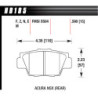 Hawk Brake Pad - HPS