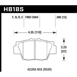 Hawk Brake Pad - HPS 5.0