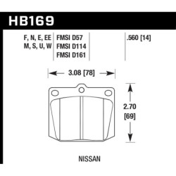 Hawk Brake Pad - HPS 5.0