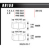 Hawk Brake Pad - DTC-60 (15 mm)