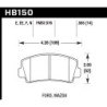 Hawk Brake Pad - Blue 9012 (14 mm)