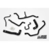 BMW 525i 525ix E34 Durites de refroidissement Noir