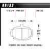 Hawk Brake Pad - Black (15 mm)
