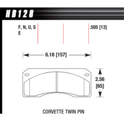 Hawk Brake Pad - ER-1