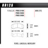 Hawk Brake Pad - Blue 9012 (17 mm)