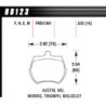 Hawk Brake Pad - Blue 9012 (14 mm)