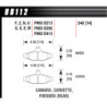 Hawk Brake Pad - DTC-60 (14 mm)