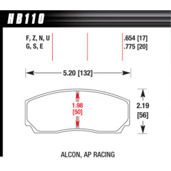 Hawk Brake Pad - HPS 5.0
