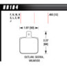 Hawk Brake Pad - DR-97 (12 mm)