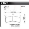 Hawk Brake Pad - DTC-50