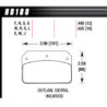 Hawk Brake Pad - DTC-50