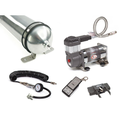 Kit - Dual Electric Wireless Air Control & Tank
