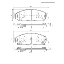 Pedders Brake Pads