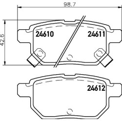 Pedders Brake Pads