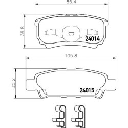 Pedders Brake Pads