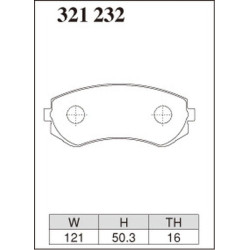 Plaquettes Dixcel X Nissan Patrol Sunny Laurel Cefiro