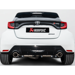 Akrapovic echappement titane Slip-on Yaris GR mk1