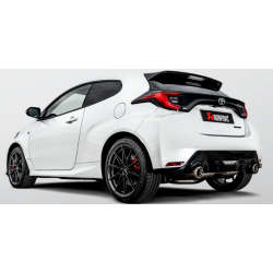 Akrapovic echappement titane Slip-on Yaris GR mk1