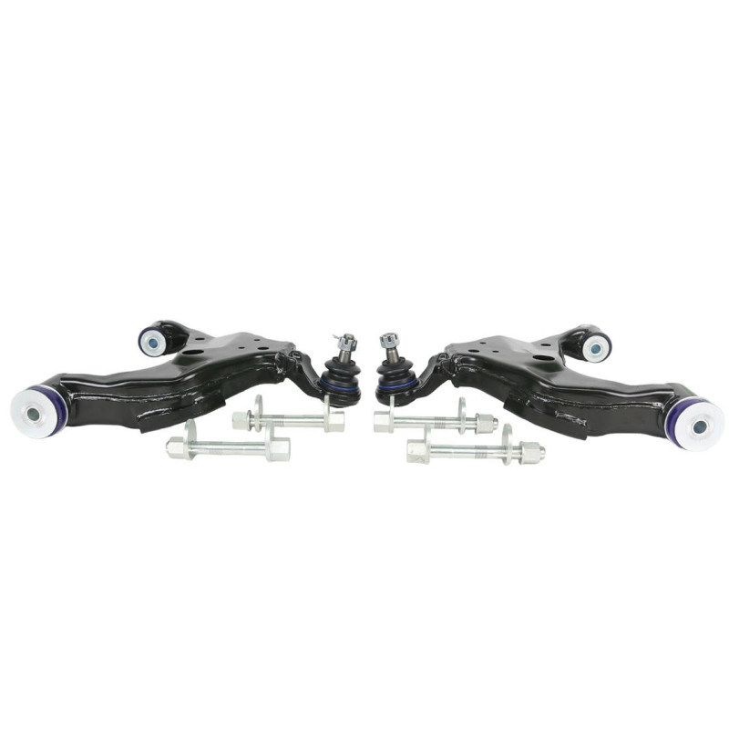 2015+ Hilux/Fortuner Offset LCA Kit - Camber/Caster Adj. (80 duro/ShA)