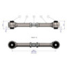 Trailing Arm - Upper Adjustable Kit (80 duro/ShA)